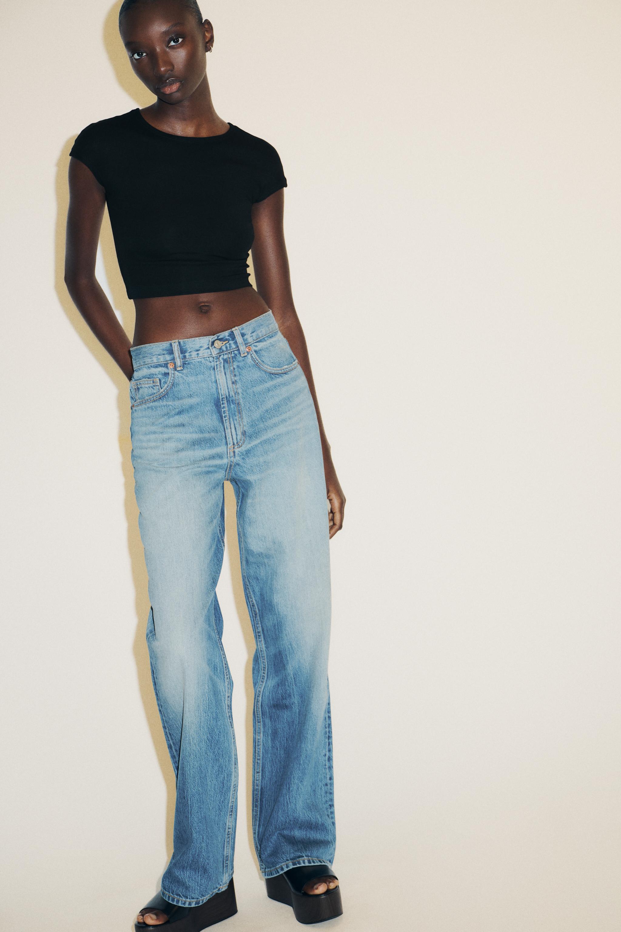 COTTON MODAL CROP T-SHIRT